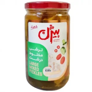 ترشی مخلوط 630 گرمی بیژن