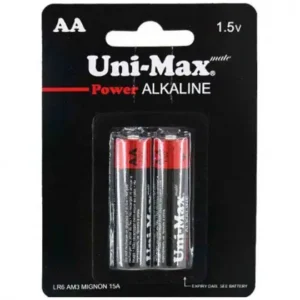 باتری قلمی Power Alkaline یونی مکس 2 عددی