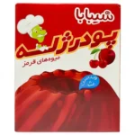 پودر ژله میوه های قرمز شیبابا 100 گرمی