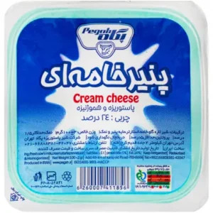 پنیر خامه ای پرچرب پگاه 100 گرمی