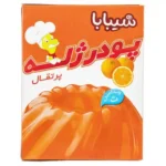 پودر ژله پرتقال شیبابا 100 گرمی