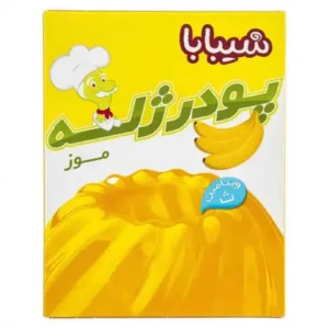 پودر ژله موزی شیبابا 100 گرمی