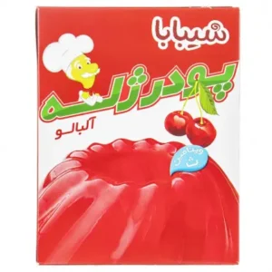 پودر ژله آلبالو شیبابا 100 گرمی