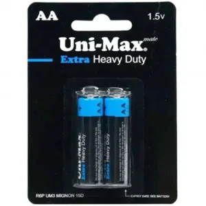 باتری قلمی Extra Heavy Duty یونی مکس 2 عددی
